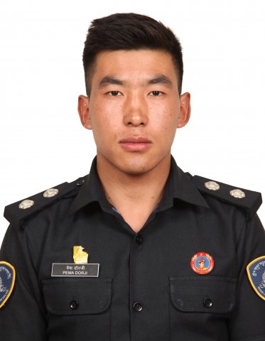 Pema Dorji Year: 2020 RR: 73 Cadre: Royal Bhutan Police