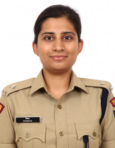 Ms.Diksha  Year: 2021 RR: 74 Cader: Bihar