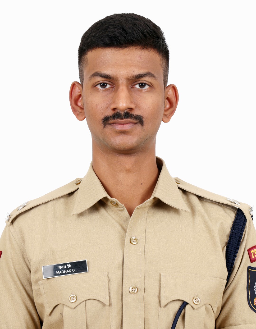 Madhan C Year: 2021 RR: 75 Cadre: West Bengal