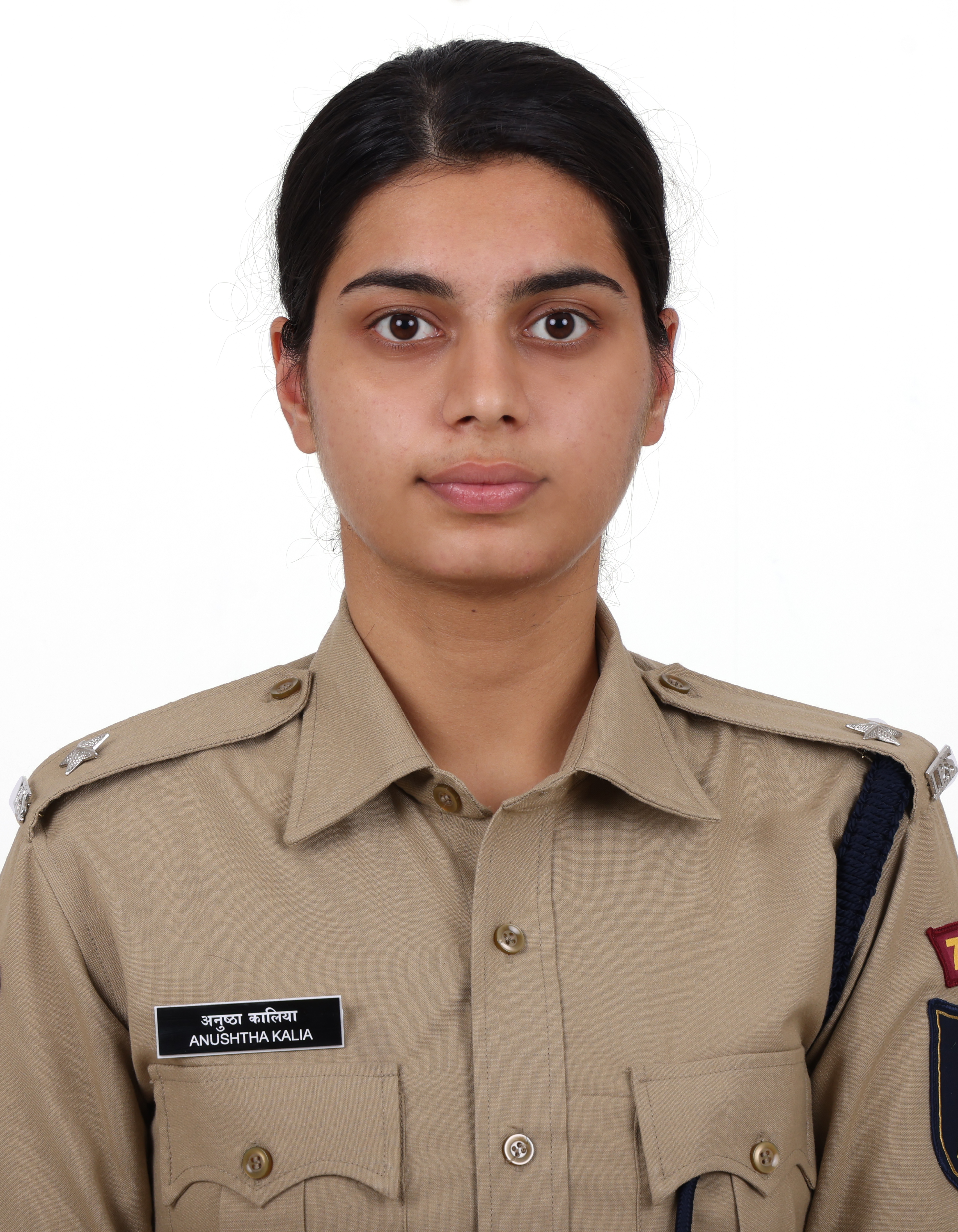 Ms. Anushtha Kalia Year: 2022 RR: 75 Cadre: AGMUT