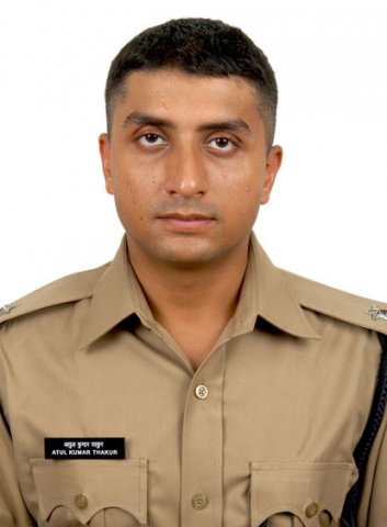 Atul Kumar Thakur Year: 2008 RR: 61 Cadre: AGMUT