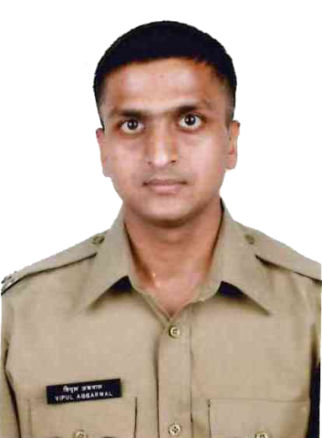 Vipul Aggarwal Year: 2001 RR: 54 Cadre: Gujarat
